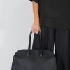 ARDEN HANDBAG IN BLACK ITALIAN LEATHER