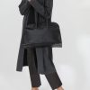 ARDEN HANDBAG IN BLACK ITALIAN LEATHER