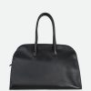 ARDEN HANDBAG IN BLACK ITALIAN LEATHER