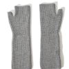 FINGERLESS GLOVES IN EXTRA FINE MERINO WOOL