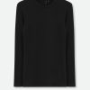 LONG LAYERING TEE IN PIMA COTTON STRETCH