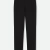 PLAZA SIDE ZIP IN ITALIAN TECHNICAL STRETCH